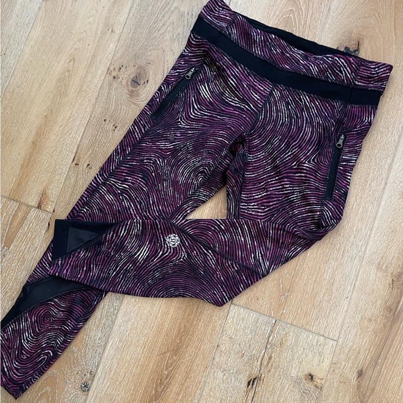 Seawheeze Inspire Crop Seawheeze-Who Done It Regal Plum Black/Black. Super Rare! - Picture 5 of 10